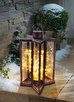 LED-Laterne Stern zum H&auml;ngen oder Stellen 