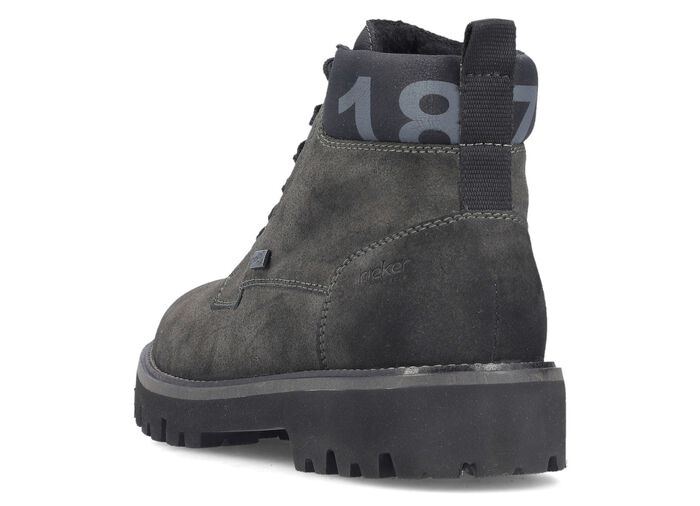 Rieker, gef&uuml;tterte Herren-Boots, Winterschuhe, Weite H, mit Reissverschluss 