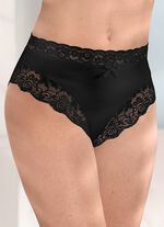 Viererpack Slips mit elastischer Spitze 