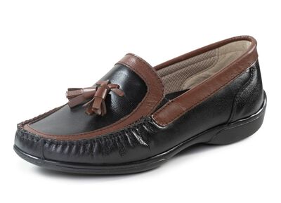 ELENA EDEN, klassische Damen-Slipper, mit herausnehmbarem Fussbett 