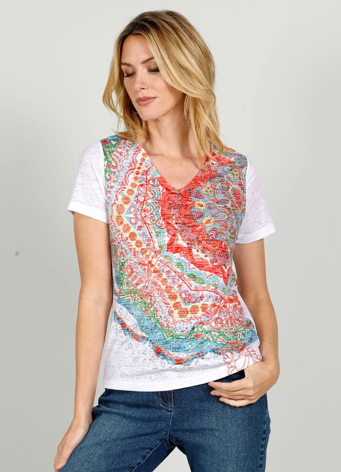 Shirt in Ausbrenner-Qualit&auml;t 