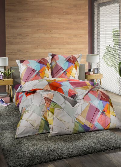 Bettw&auml;sche-Garnitur in Mako-Satin Qualit&auml;t 