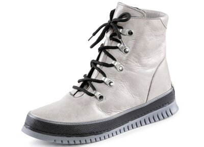 Gemini Schnür-Bootie aus weichem Rind-Nappaleder 