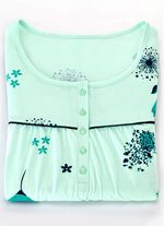 Zweierpack Nachthemden mit Knopfleiste und breiten Tr&auml;gern  