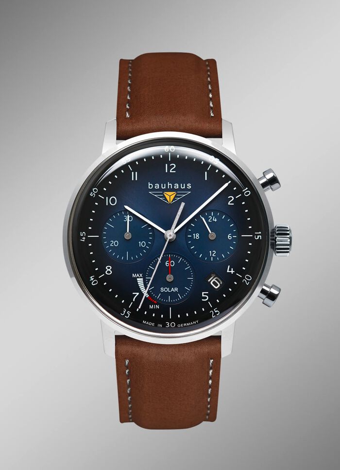 Bauhaus Solar-Herrenuhr 