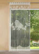 Fadenvorhang f&uuml;r Vorhangschiene und -stange ECRU