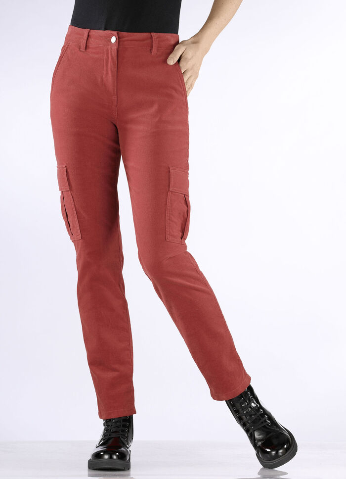 Cargohose ZIEGELROT