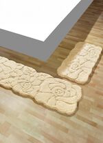 Bettumrandung, 3-teilig, in verschiedenen Gr&ouml;ssen 