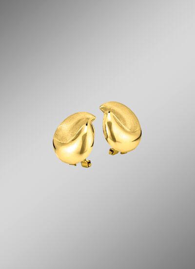 Ohrclips, Hochglanz/satiniert 