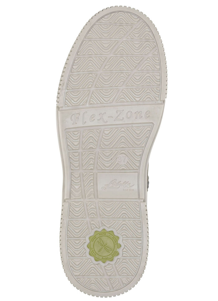 Libelle Bootie aus Nappaleder mit Zier-Reissverschluss TAUPE