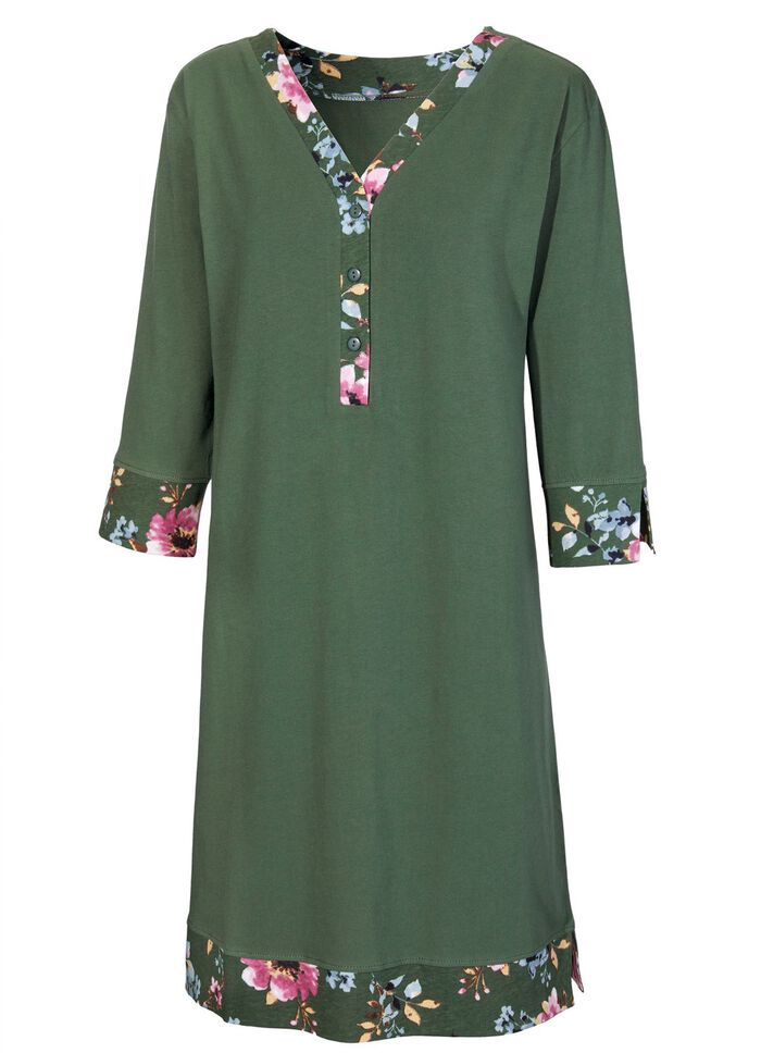 Zweierpack Nachthemden mit Knopfleiste 