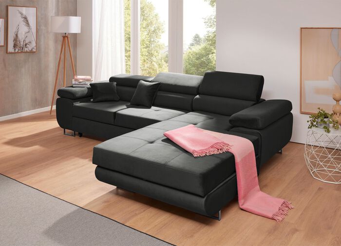 Polsterm&ouml;bel mit Funktion und verstellbaren Kopfst&uuml;tzen 