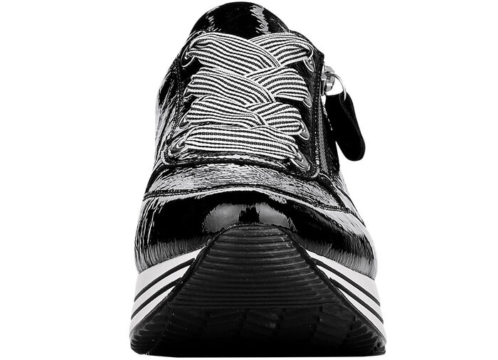Remonte Sneaker mit effektvoller Schnürung SCHWARZ