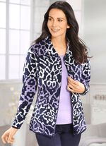 Strickjacke in Jacquard-Dessin 