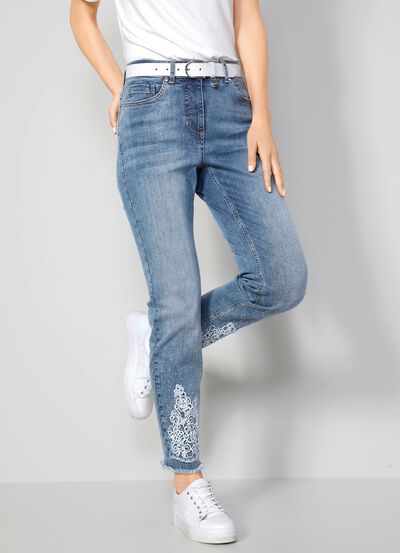 Jeans in 5-Pocket-Form 