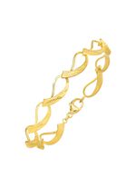 Vergoldetes Armband aus Silber 