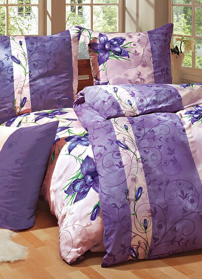 Microfaser-Bettw&auml;sche-Set, 6-teilig, mit Reissverschluss 