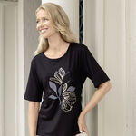 Shirt mit Paillettenzier  