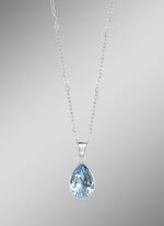 Anhänger mit Swarovski®-Kristall und Ankerkette 