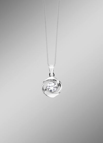 Wundervoller Anh&auml;nger mit Zirkonia 