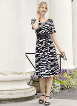 Kleid in Schlupfform 