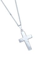 Kreuz-Anh&auml;nger mit Panzerkette 