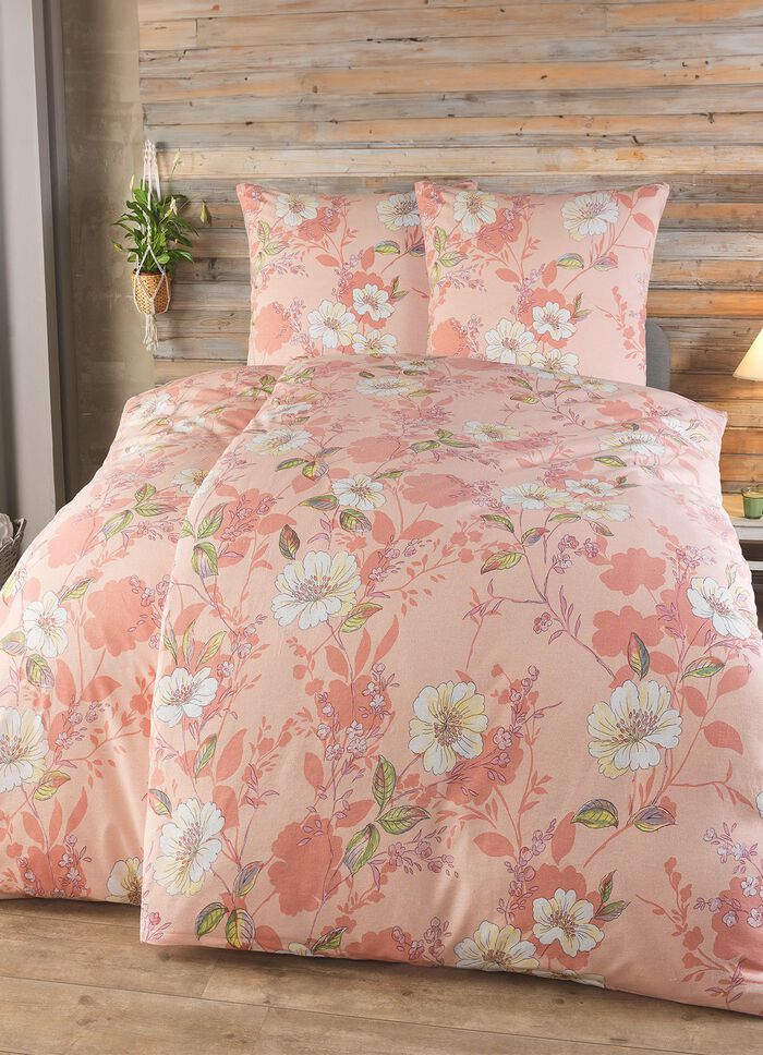 Barchent Bettw&auml;sche-Garnitur von Castell 