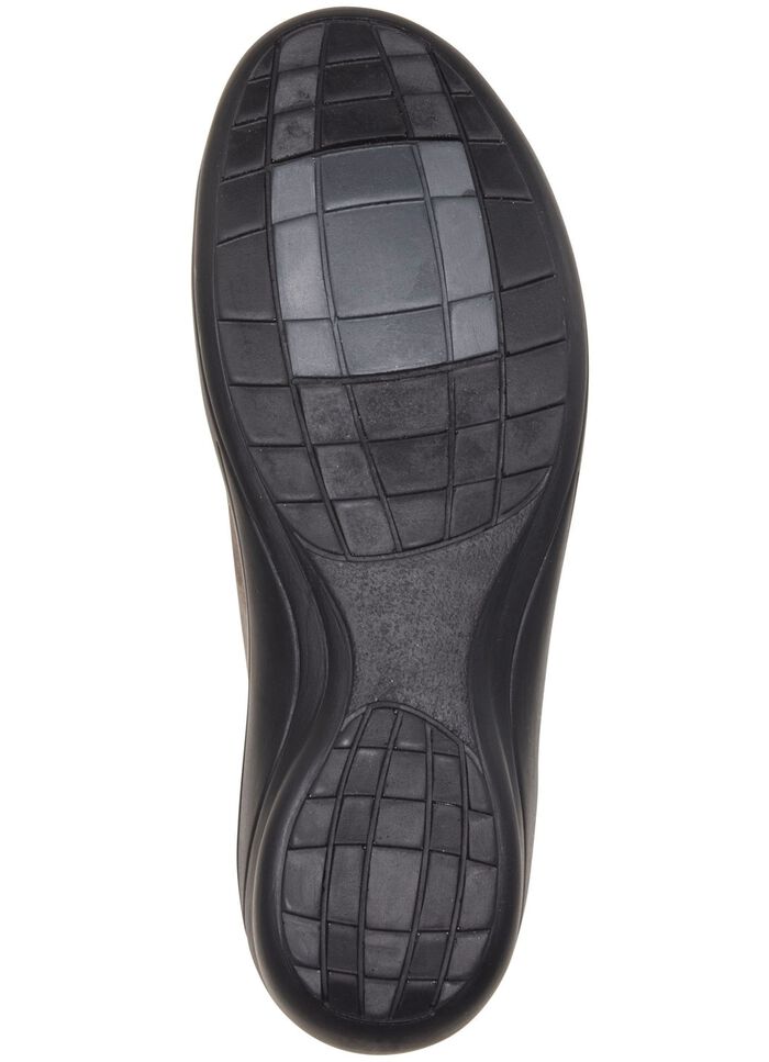 ELENA EDEN Slipper aus Nubukleder GRAU