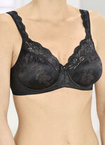 Triumph-Stellina Bügel-BH mit Jacquardmuster SCHWARZ