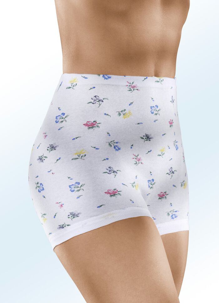 Fünferpack Unterhosen mit auswechselbarem Gummizug im Bund  