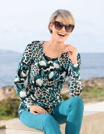 Shirt mit Allover-Druck 