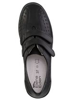 ELENA EDEN Klettschuh mit luftiger Perforation SCHWARZ