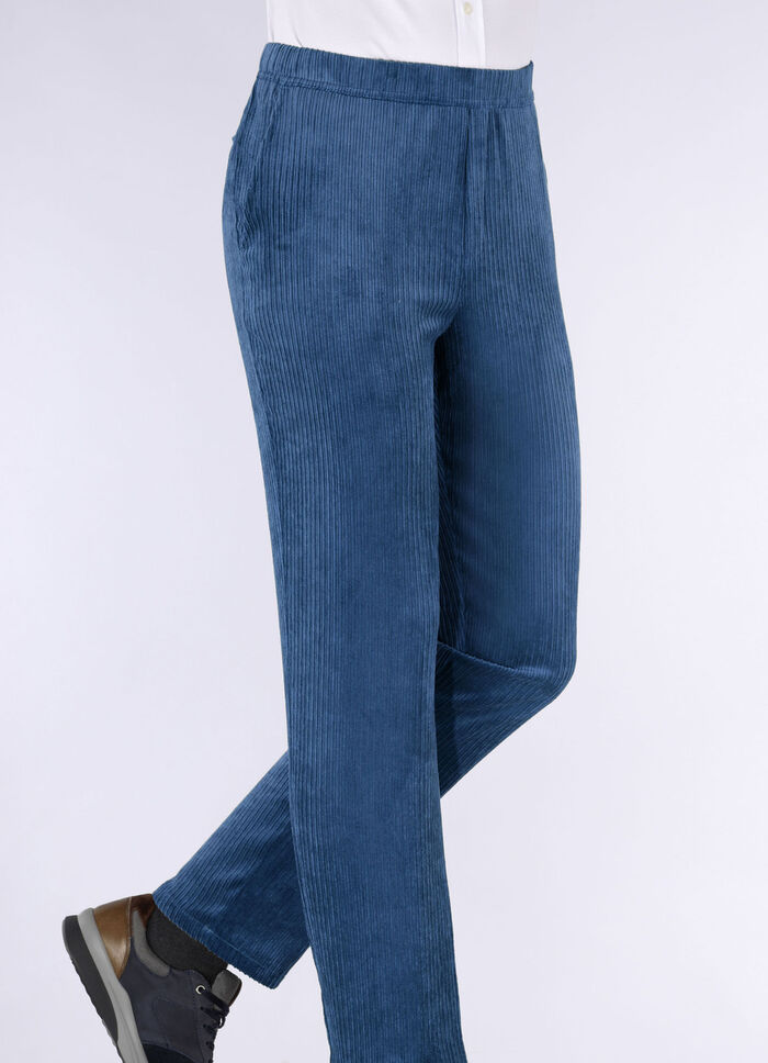 «Klaus Modelle»-Schlupfhose in 4 Farben MITTELBLAU