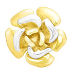 Ohrstecker in Bicolor Blume 