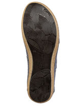 Waldl&auml;ufer, bequeme Damen-Sandalen, Weite H, mit herausnehmbarem Fussbett JEANS