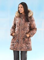 Jacke mit abnehmbarer Kapuze 