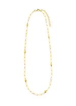 Halskette aus Gold mit S&uuml;sswasser-Zuchtperlen 