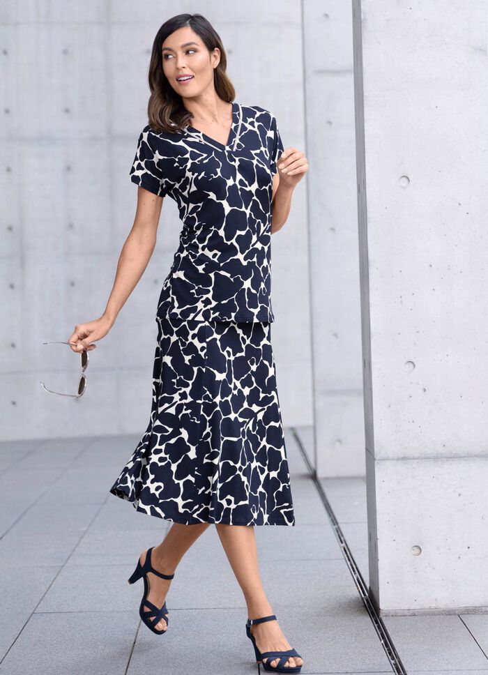 Shirt mit V-Ausschnitt 