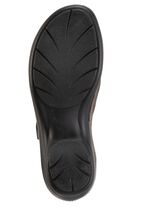 ELENA EDEN Sandale aus teilweise schimmerndem Nappaleder 