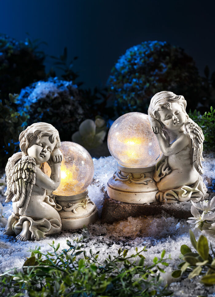 Solarleuchte «Engel», 2er-Set 