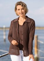 Strick-Twinset mit nachhaltig recycelter Baumwolle 