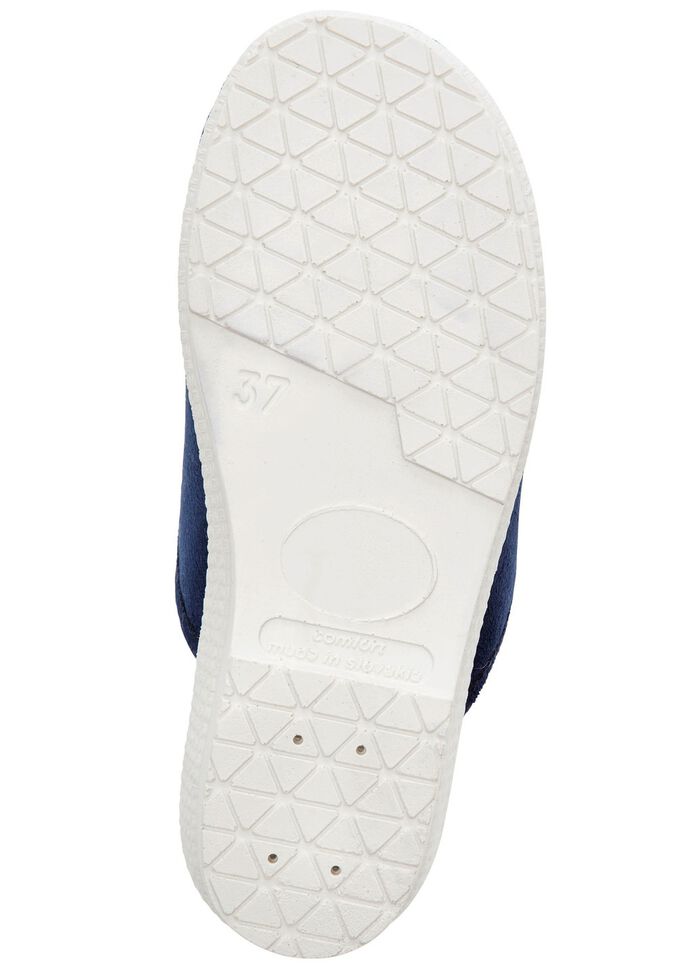 Zweierpack, warme Damen-Hausschuhe, Weite H, mit Wolle 