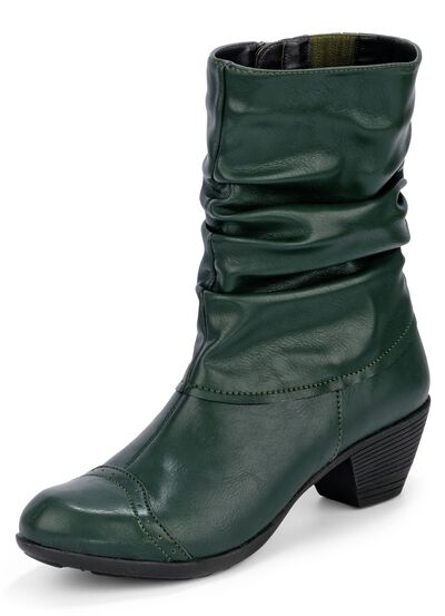 Andrea Conti, modische Damen-Stiefeletten, Winterschuhe, Weite G, mit Reissverschluss 