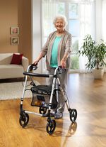 Klappbarer Alu-Rollator 