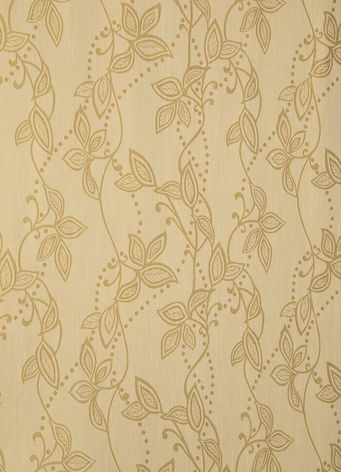 Dekoschal mit Blatt-Musterung, verschiedene Farben GOLD