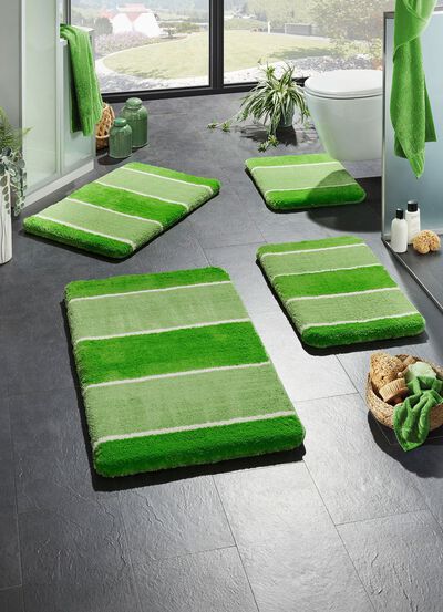 Badteppiche mit rutschhemmender R&uuml;ckseite 