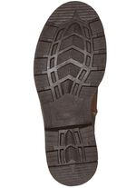 Andrea Conti Stiefel mit flauschigem, umschlagbaren Kragen BRAUN