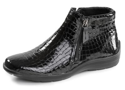 ELENA EDEN, komfortable Damen-Stiefeletten, Weite H, mit herausnehmbarem Fussbett 