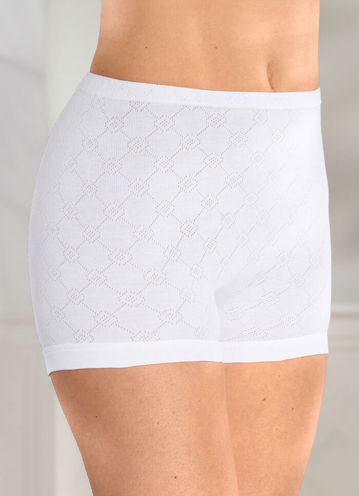 Viererpack Schl&uuml;pfer mit Jacquar-Dessin 