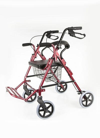 Rollator inkl. Fu&szlig;st&uuml;tzen 